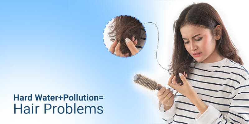 Shower water quality visualization