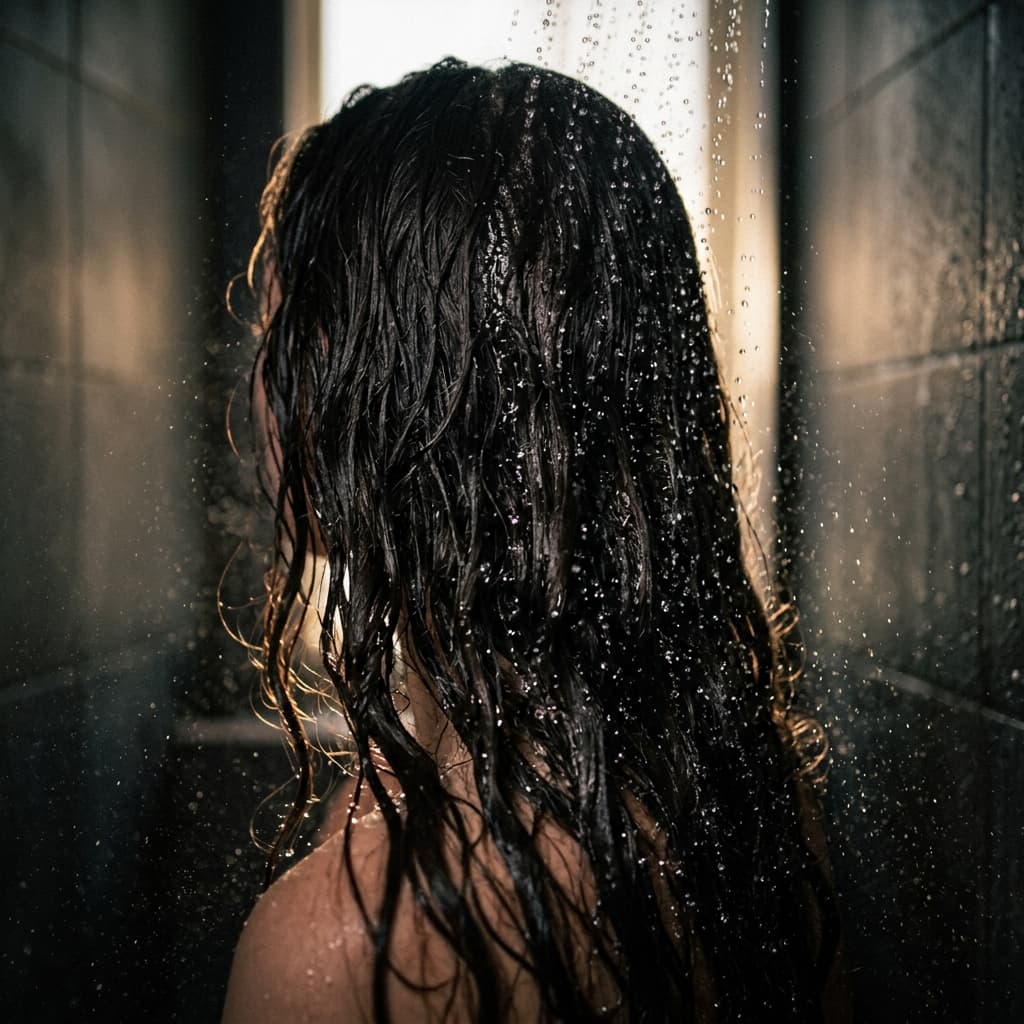 Water effect on hair and skin