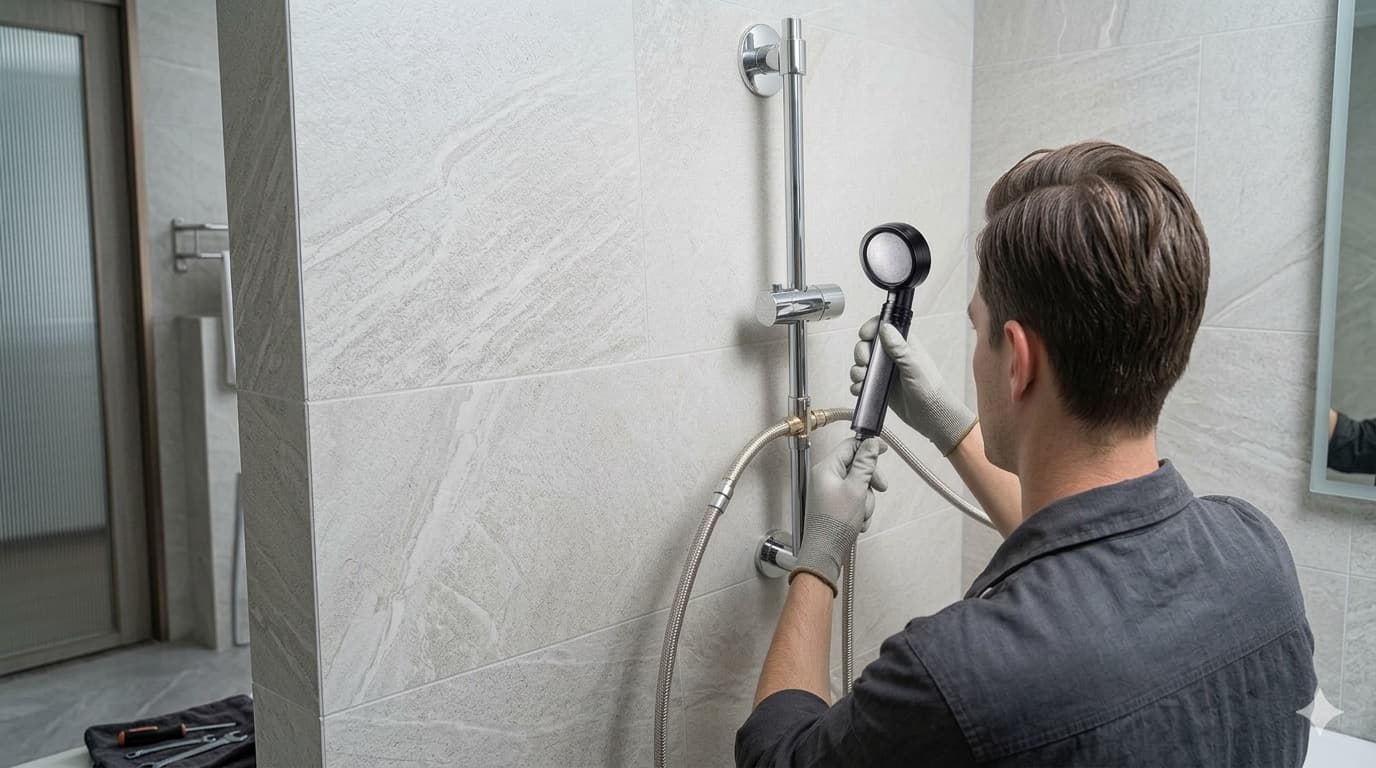 Premium shower upgrade lifestyle